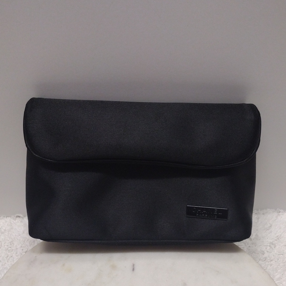 Chanel Parfums Black Clutch